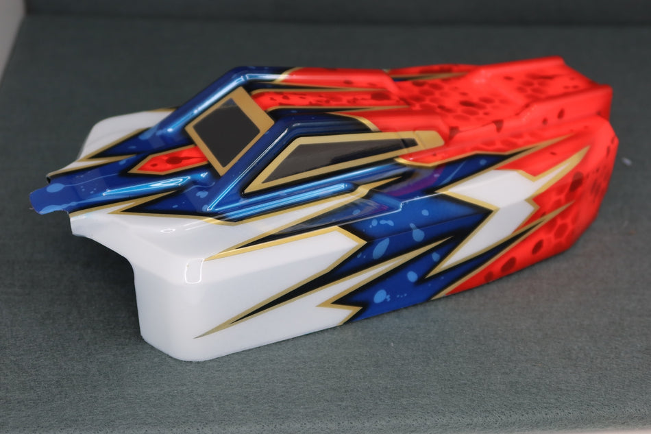 Ron's Reserve Custom Airbrush Painted Body For Schumacher CAT L1R 4wd Buggy