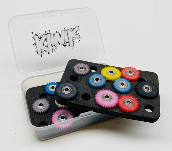 Klinik RC Set of 8 Lite Pinions w/Carrying Case (26-33t) KRCPINIONSET image 0