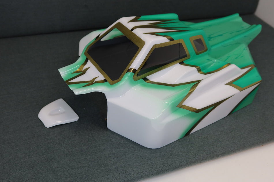 Ron's Reserve Series Custom Airbrush Painted Body RC8B4.1 RC8B4.2 Nitro Buggy