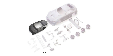 Kyosho Mercedes-AMG GT3 White Body Set w/ Wheels White Mini Z Body Set MZN198 image 0