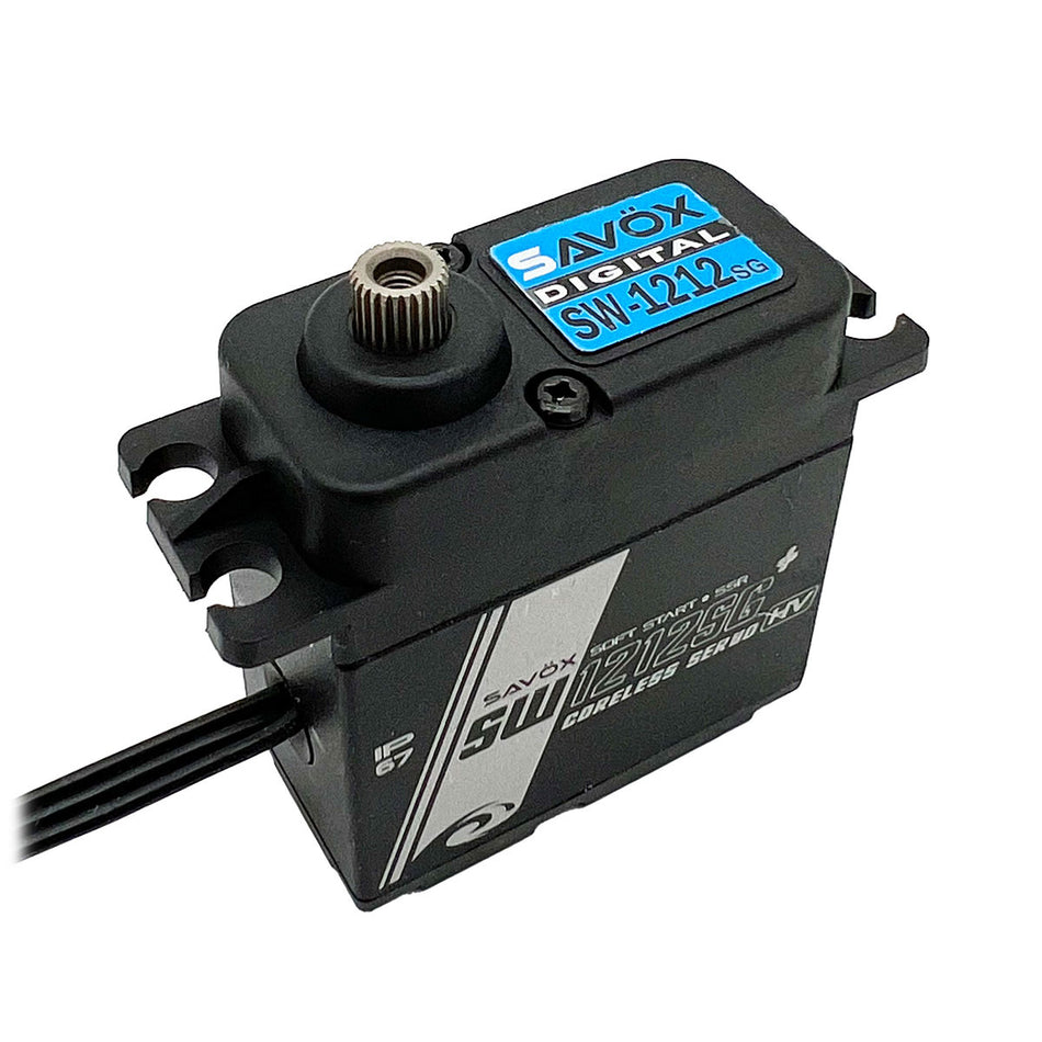 Savox SW-1212SG Black Edition Waterproof High Torque HiV Coreless Digital Servo