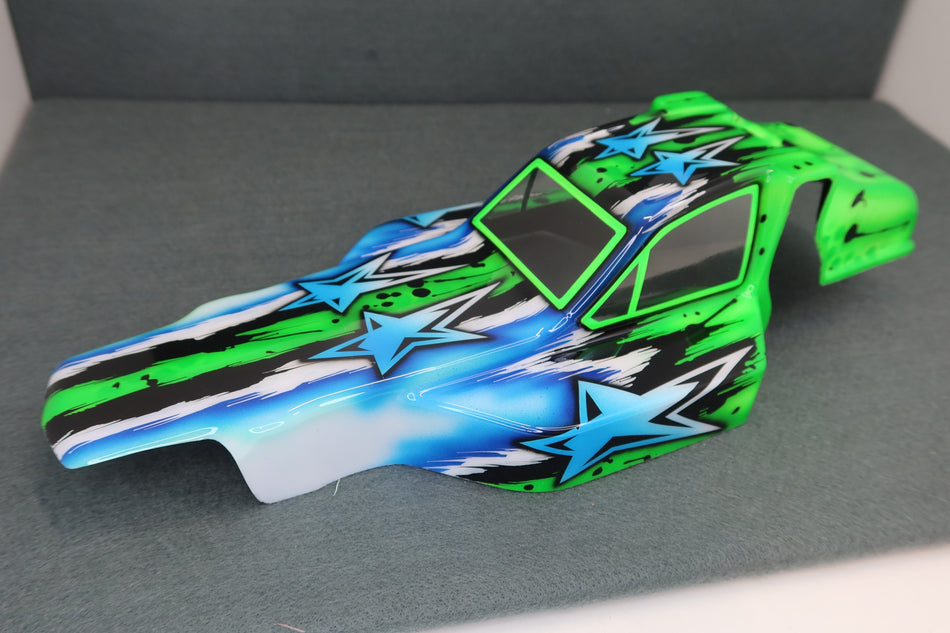 Ron's Reserve Series Custom Airbrush Painted Body for Team Associated RC10 Buggy