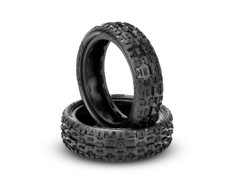 Jconcepts Swaggoo Pink Compound Tires (2) 2wd 2.2" Slim Front Wheel 4035010 image 0