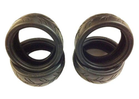 Gravity RC USGT Non Belted Spec Tires w/Inserts (4pc) GRC125 image 0