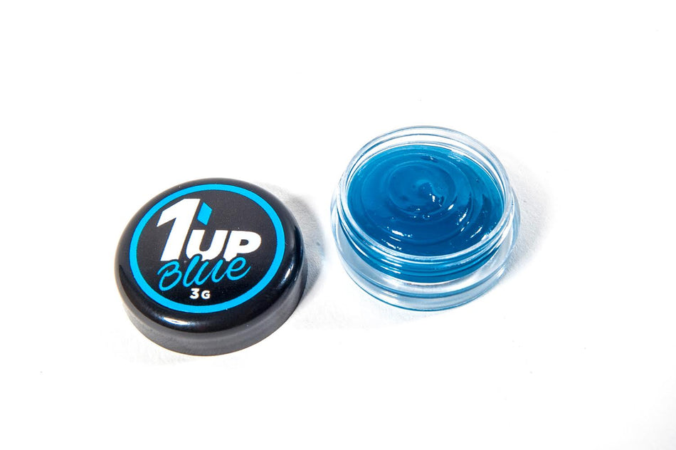 1UP Blue Shock O-Ring Grease in Clear Jar 120301 image 0