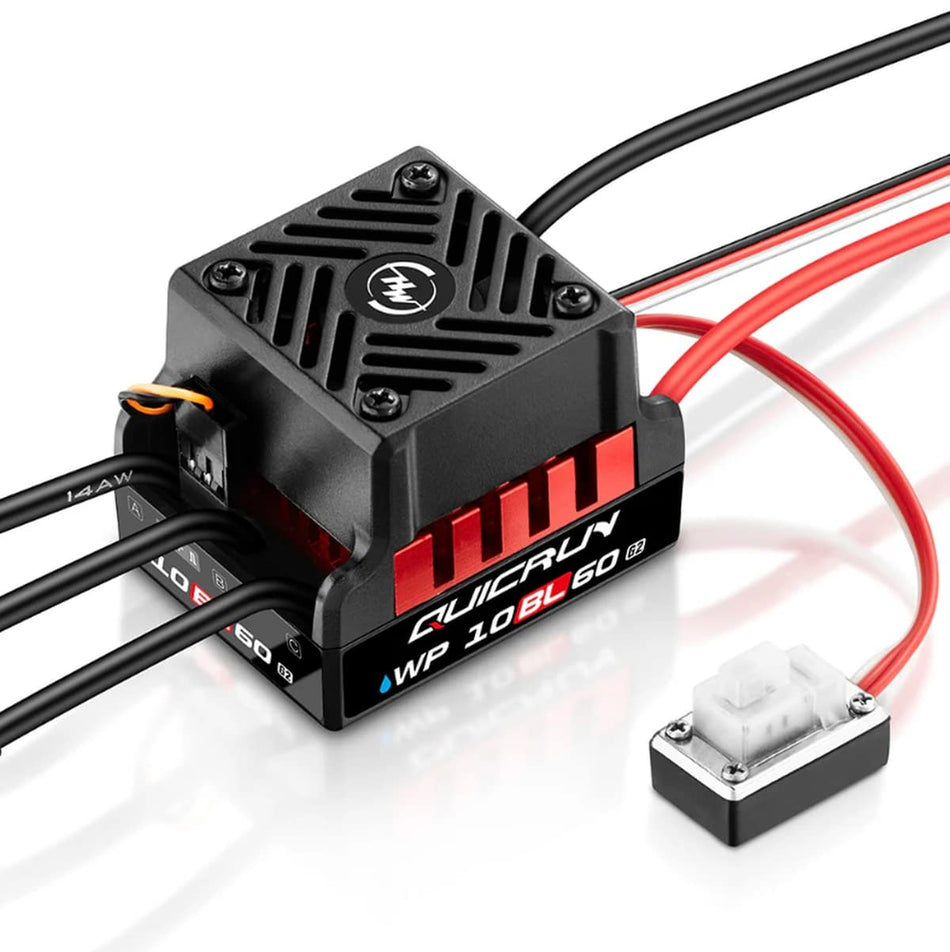 Hobbywing Quicrun WP 10BL60 G2 ESC 60a 30107300 HWI30107300 image 0