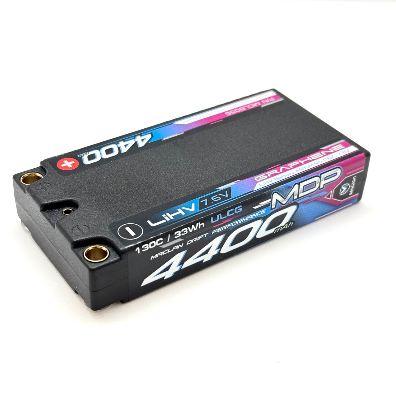Maclan MDP Graphene HV 4400mah 130c 2s Shorty Lipo Battery MCL6056 image 0