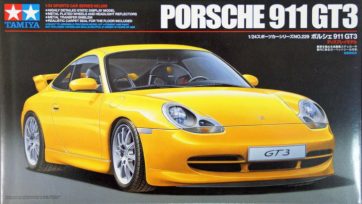 Tamiya 1/24 Porsche 911 GT3 Plastic Model Kit 24229 TAM24229 image 0