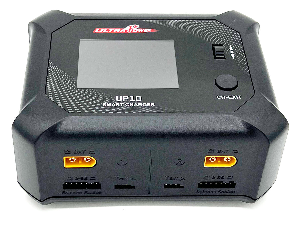 Ultra Power UP10 AC 100W - DC 2X100W Dual Port Multi-Chemistry Smart Charger image 0
