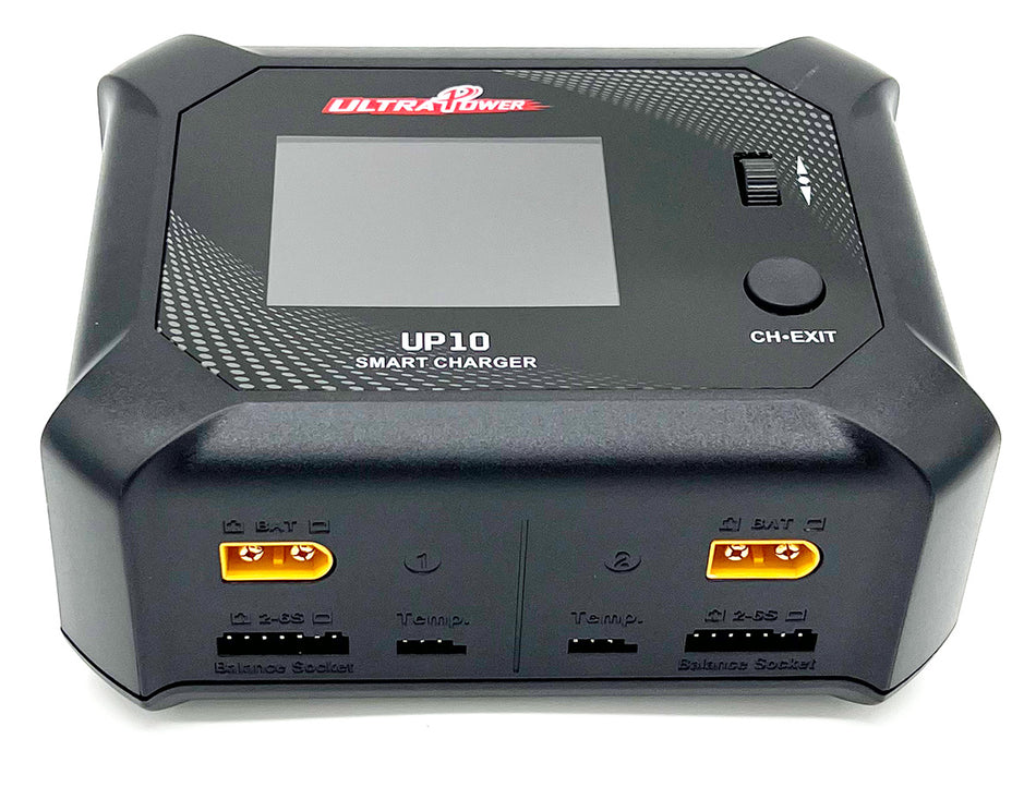 Ultra Power UP10 AC 100W - DC 2X100W Dual Port Multi-Chemistry Smart Charger image 0