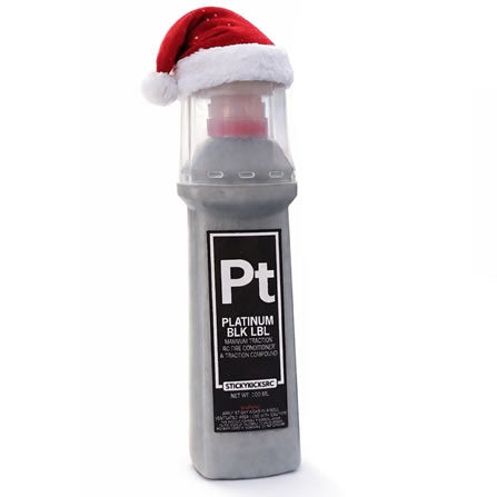 Sticky Kicks Platinum BLK LBK Traction Compound in 4oz Sponge Top Bottle