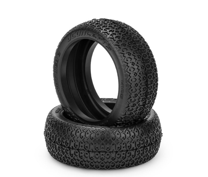 Jconcepts Dirt Web 2 - Blue Compound Tires Fits 83mm 1/8th Buggy Wheel 410501 JCO410501 image 0