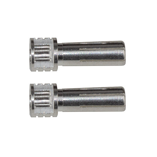 Reedy Grip Bullets 5mm x 14mm Connectors Silver 1 Pair (2pc) ASC27392 27392 image 0