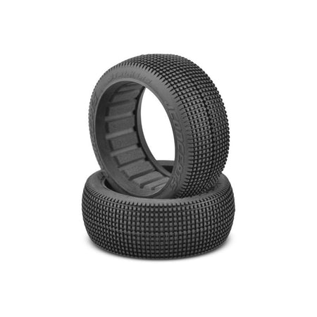 Jconcepts Stalkers 1/8 Buggy Tires (2pc) Aqua A1 Compound for 83mm Wheel 317509 image 0