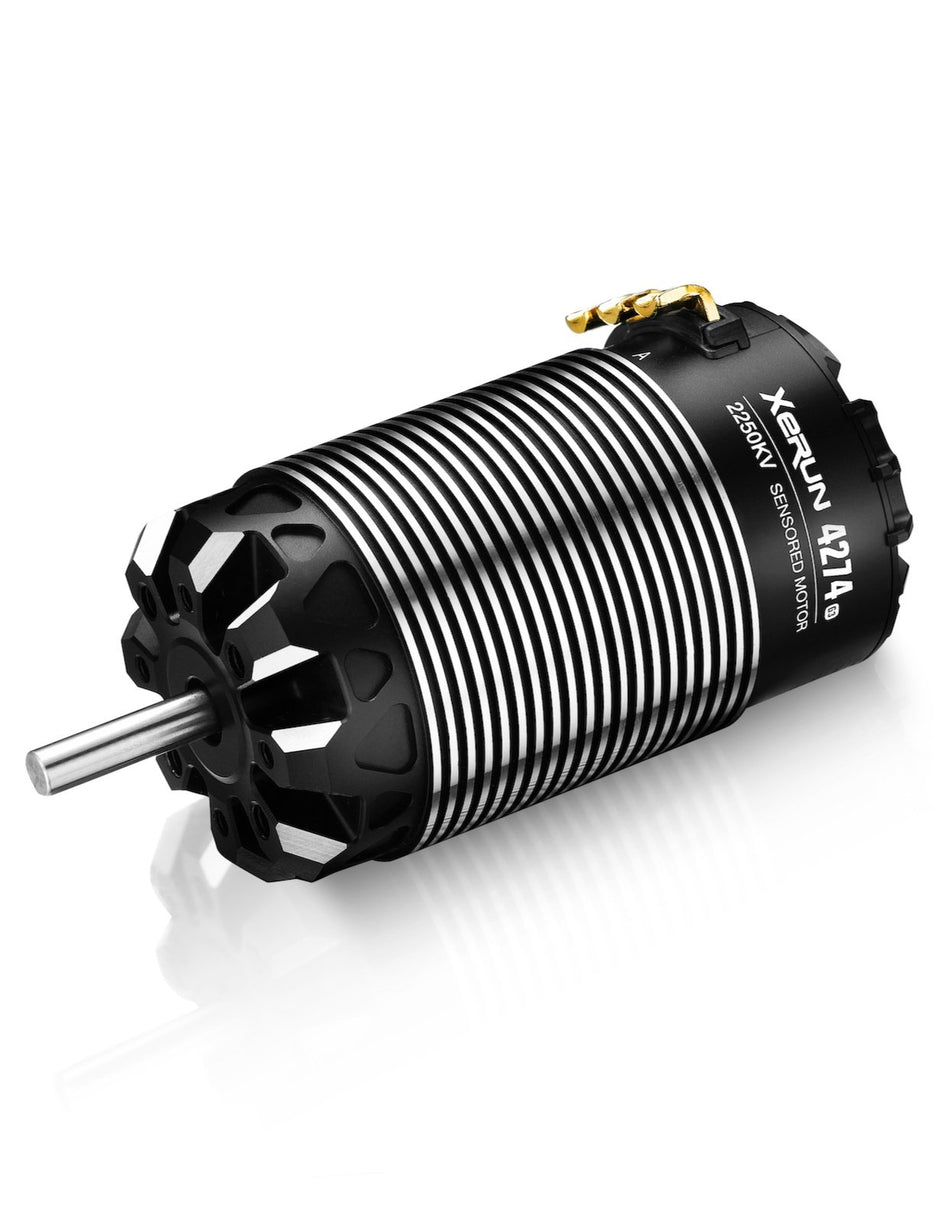 HobbyWing 1/8 Scale XeRun 2250kv 4274SD G3 Sensored Brushless Motor 30405001 image 0