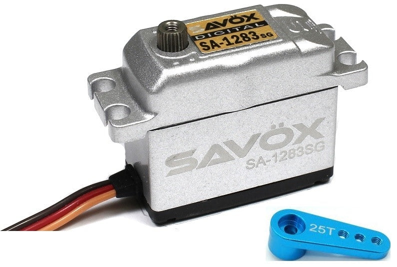 Savox SA-1283SG Super Torque Steel Gear Digital Servo w/ Aluminum Horn image 0