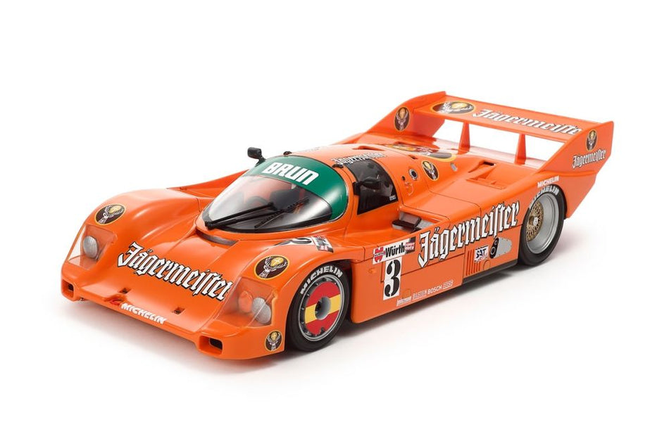 Tamiya 1/24 Porsche 962C Jagermeister Plastic Model Kit 24372 TAM24372 image 0
