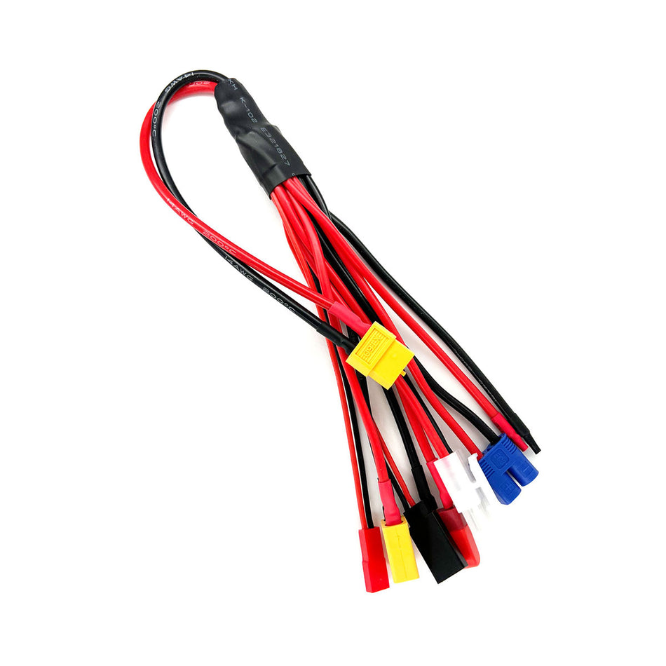 Racers Edge Multi Charge Adapter Tamiya Deans XT60 JST EC3 ect to Female XT60 image 0