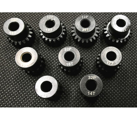 Hardened Steel 32 Pitch (32p) Pinion Gears from Rotor Ron - 14 Tooth image