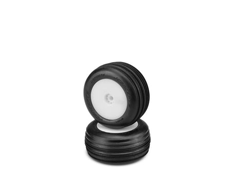 Jconcepts Carvers Green Tires Mounted White Wheels Losi Mini-T 2.0 JCO31011291 image 0