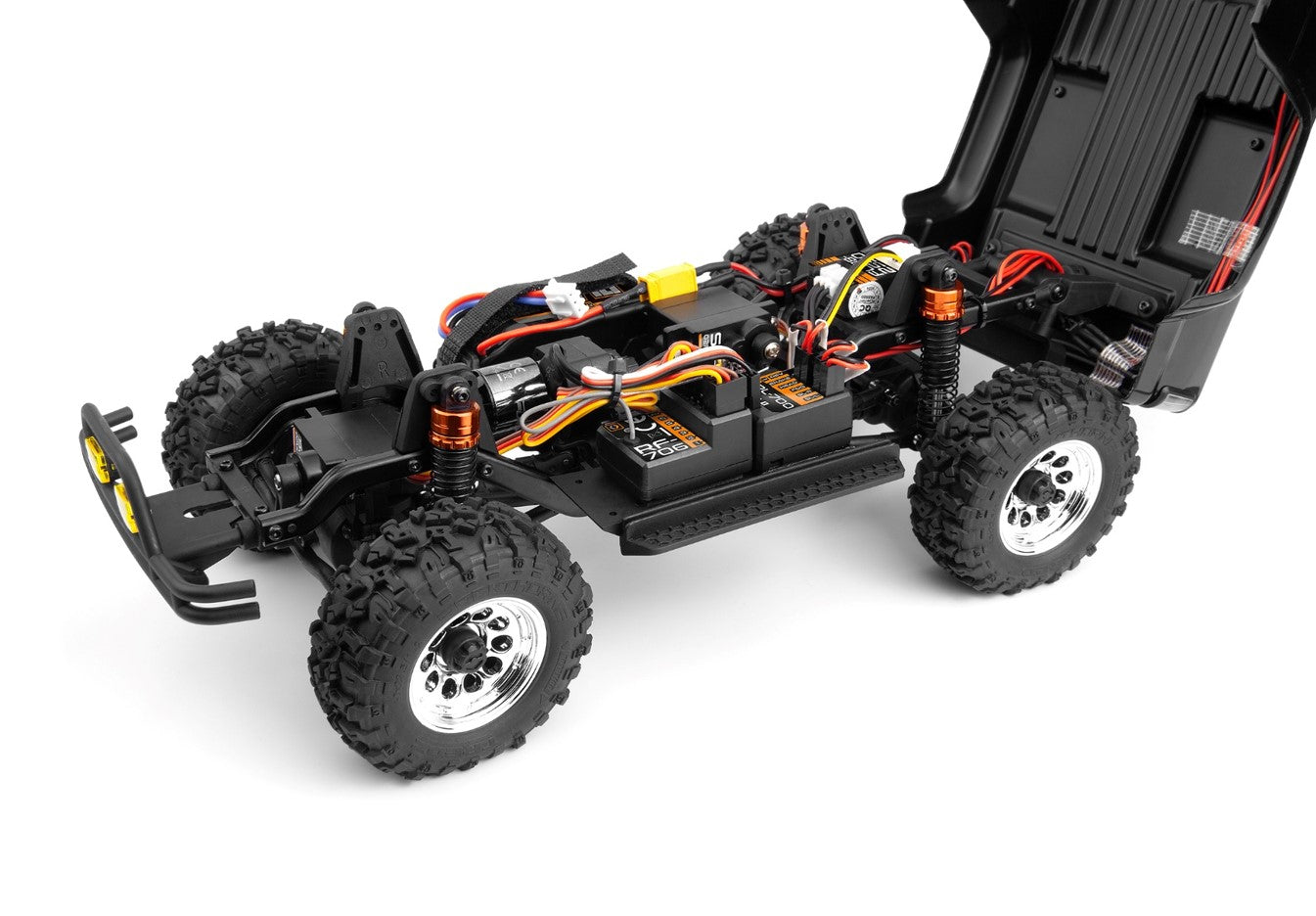 HPI Venture18 1985 Toyota Hilux SR5 4wd Truck RTR Brushless- Black 160802 image 2