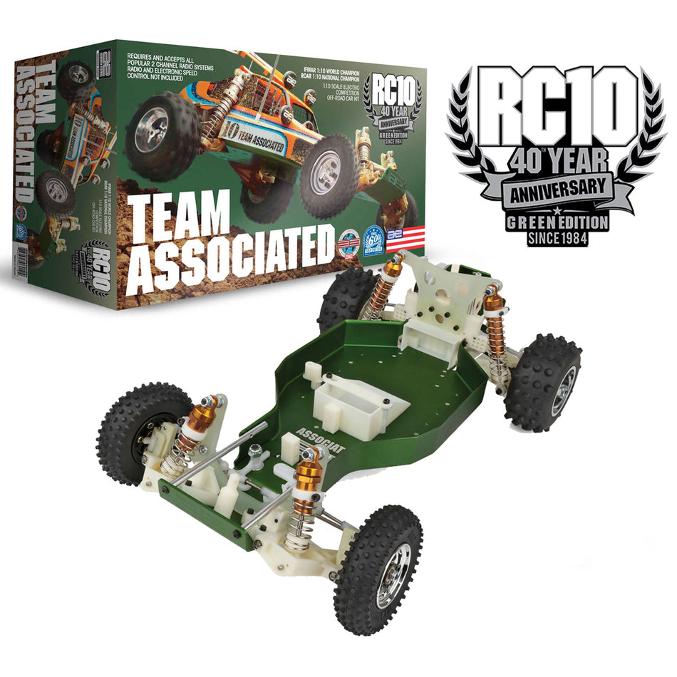 Team Associated RC10 40th Anniversary Green Masters Edition Kit ASC6010 6010 image 0