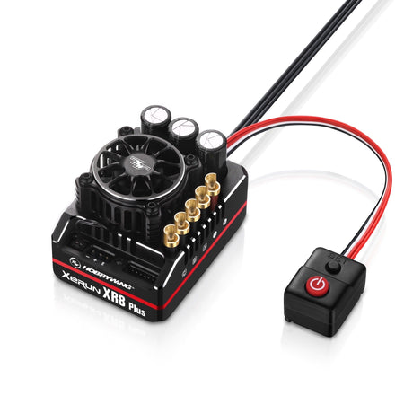 Hobbywing Xerun XR8 Plus G2S Sensored Brushless ESC 2s-3s-4s-6s 30113304 image 0