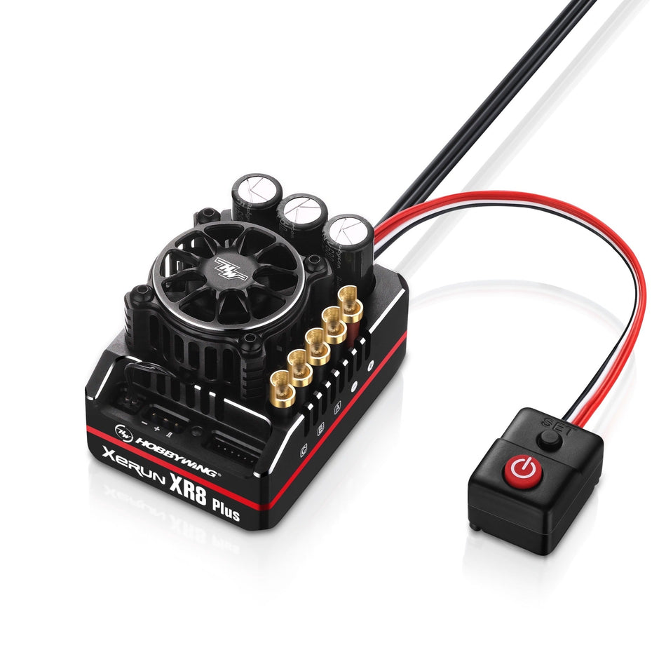 Hobbywing Xerun XR8 Plus G2S Sensored Brushless ESC 2s-3s-4s-6s 30113304 image 0