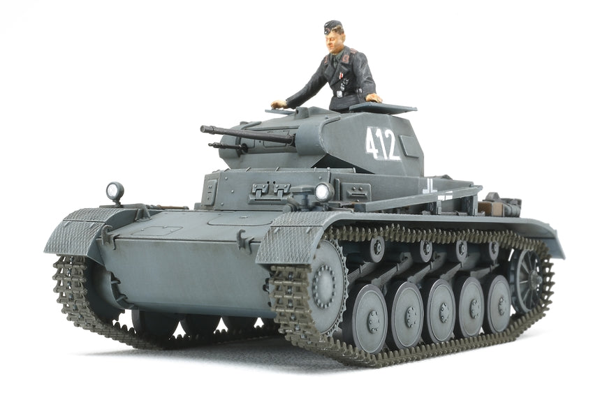 Tamiya 1/48 German Panzer II A/B/C Plastic Model Kit TAM32570 32570 image 0