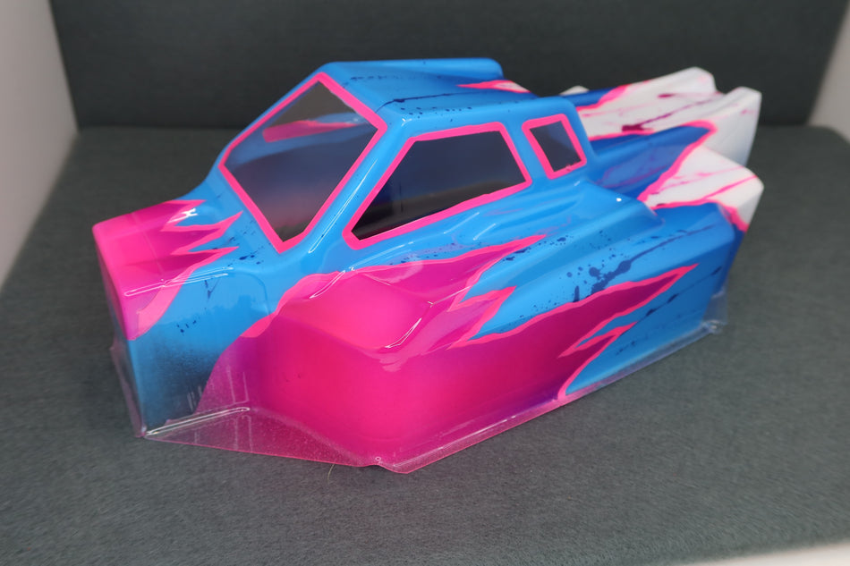New Custom Airbrush Painted Body Associated RC8B4.1e RC8B4.2e 1/8th Scale Buggy