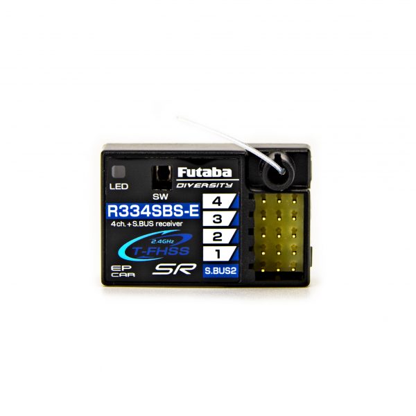 Futaba R334SBS-E T-FHSS SR S.Bus2 4-Channel 2.4GHz Receiver 01102152-1