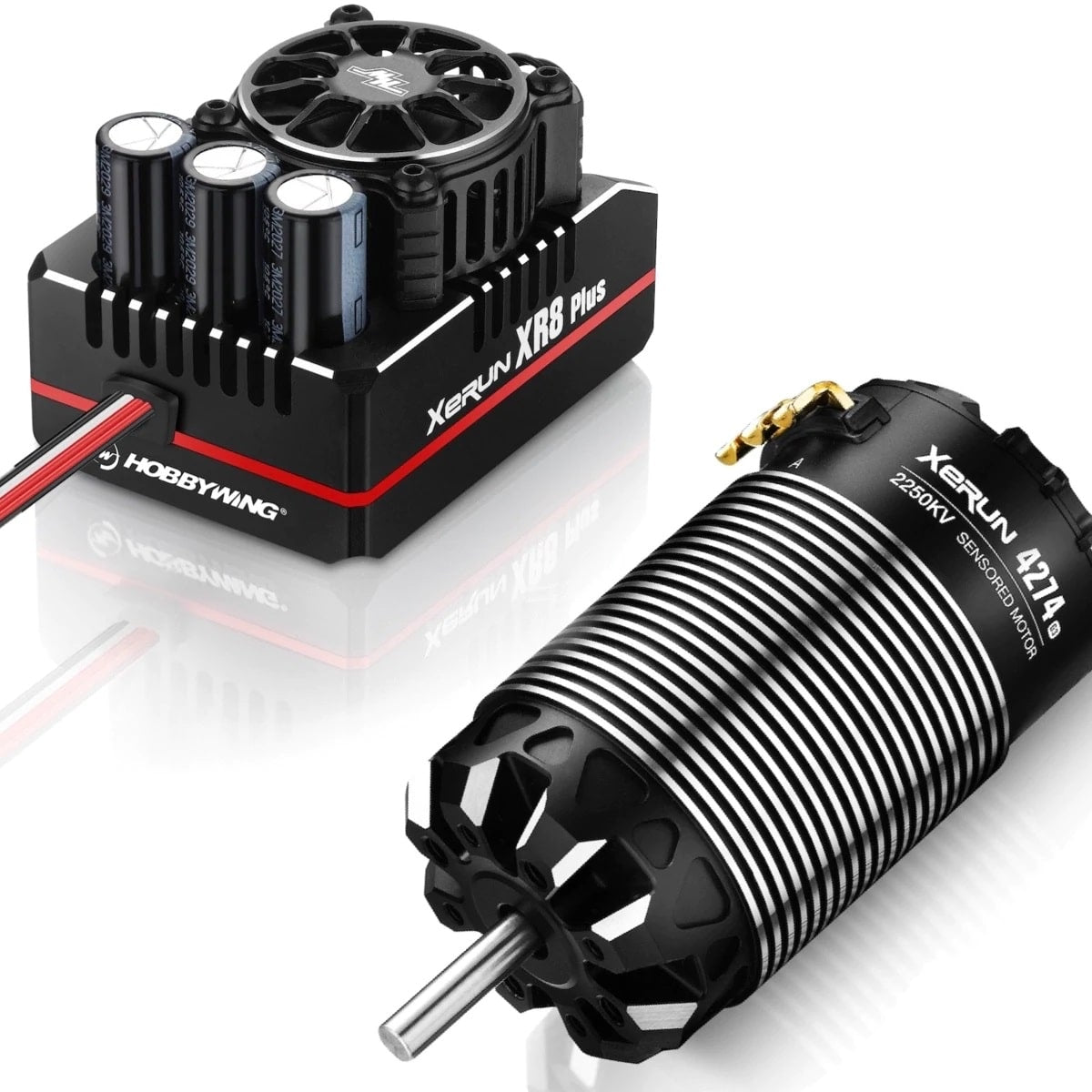 Hobbywing XR8 Plus ESC Combo w/2250kv 4274 G3 Brushless Motor 38020504 image 0