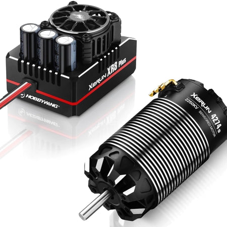 Hobbywing XR8 Plus ESC Combo w/2250kv 4274 G3 Brushless Motor 38020504 image 0