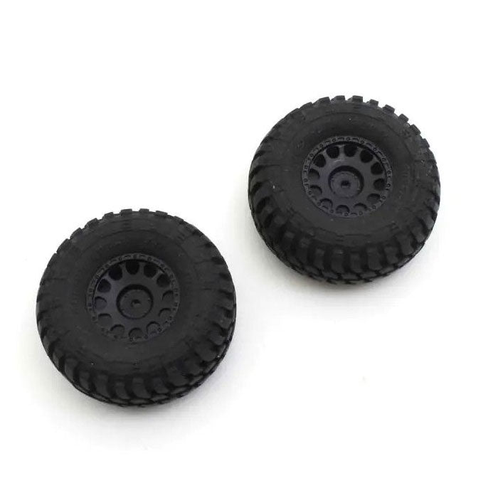 Kyosho Mini-Z 4x4 Premounted Interco Tires &amp; Wheels (2) MXTH003B image 0