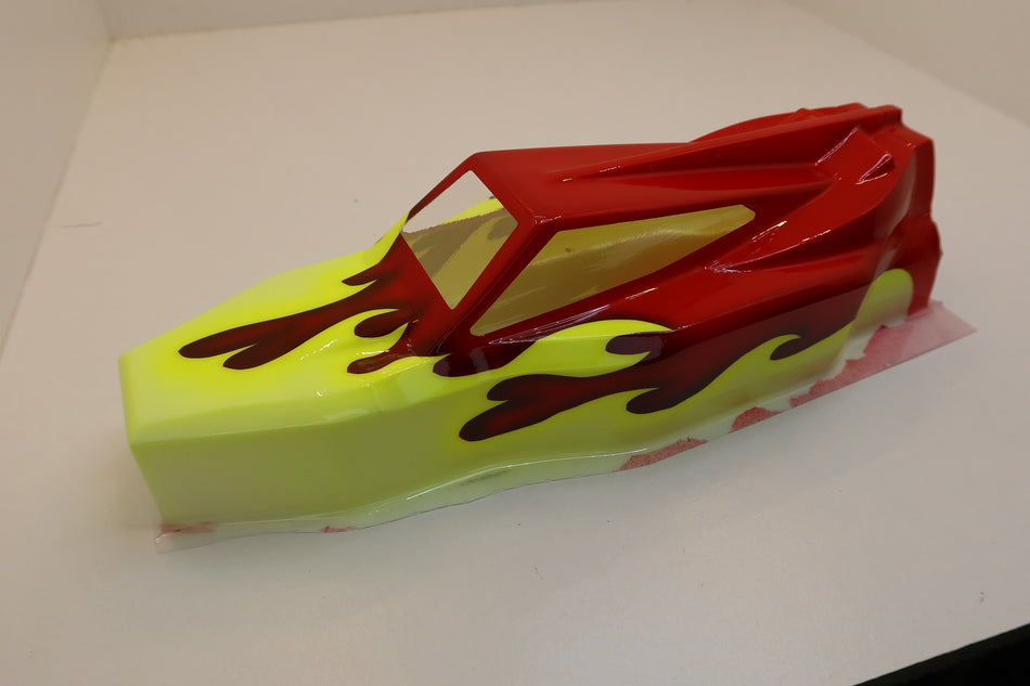 New Custom Painted Body for Xray XB2D'23 2wd Buggy image 0