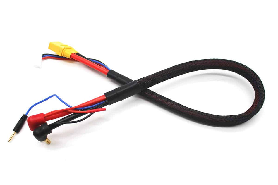 Racers Edge Pro Charge Lead 4/5mm Bullet Female XT90 18in Long RCE1172 1172 image 0