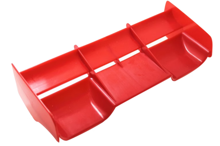 Rear Wing for RC 1/8 Buggy or 1/8 Truggy Red image 0