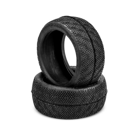 Jconcepts Double Bar 1/8 Truggy Truck Tires Green Compound 411702 image 0