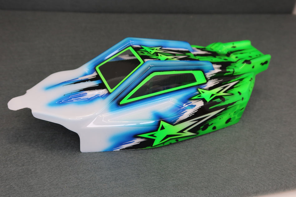 Rons Reserve Custom Airbrush Painted Body Associated B7 B7d B7.1 B7.1d 2wd Buggy