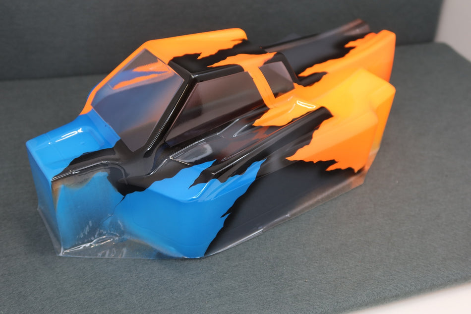 New Custom Airbrush Painted Body Associated RC8B4E RC8B4.1e RC8B4.2e 1/8 Buggy