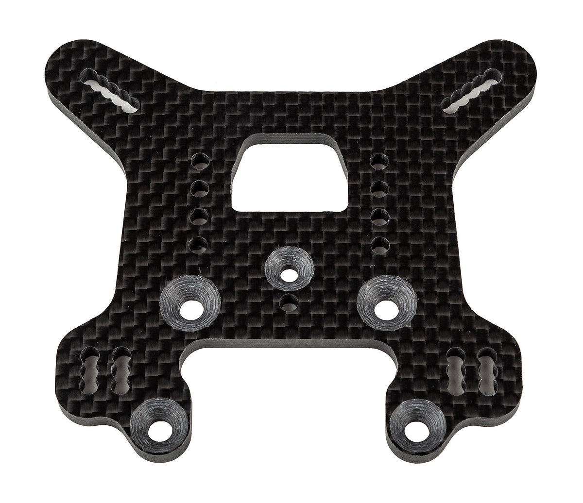 Associated FT Rear Shock Tower Carbon Fiber 36.5 RC8B4.1 &amp; RC8B4.1e 81635 image 0
