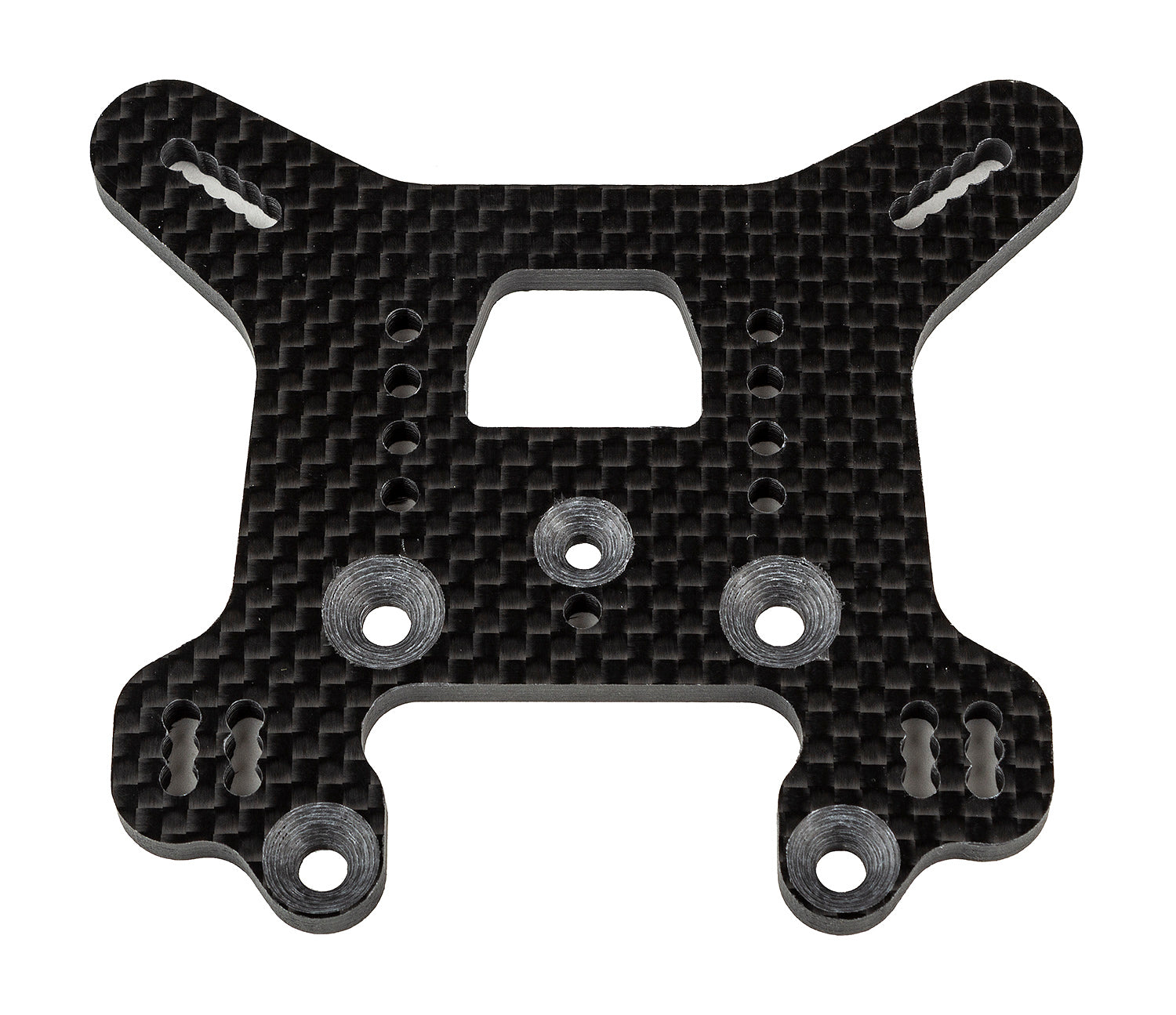 Associated FT Rear Shock Tower Carbon Fiber 36.5 RC8B4.1 &amp; RC8B4.1e 81635 image 0