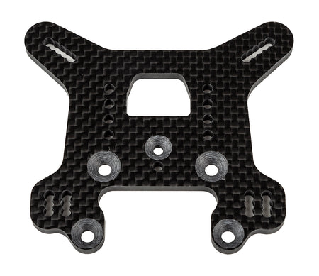 Associated FT Rear Shock Tower Carbon Fiber 36.5 RC8B4.1 &amp; RC8B4.1e 81635 image 0