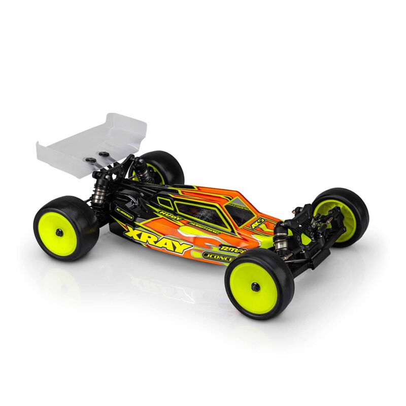 Jconcepts S2 Body For XRAY XB2 2025 w/2 Carpet-Turf-Dirt Wings 0685L image 0