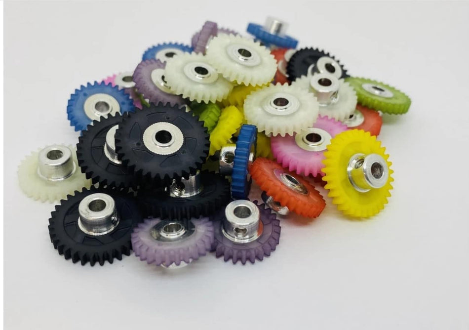 Klinik RC Lite Poly/Aluminum Ultra Lightweight Pinion 48P (26t-33t) image 0
