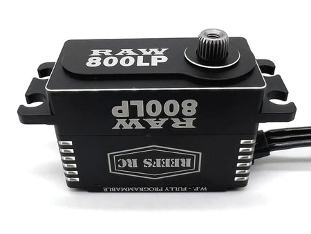 Reefs RC RAW 800 LP (Low Profile) Black Digital Servo Waterproof REEFS146 SEHREEFS146 image 0