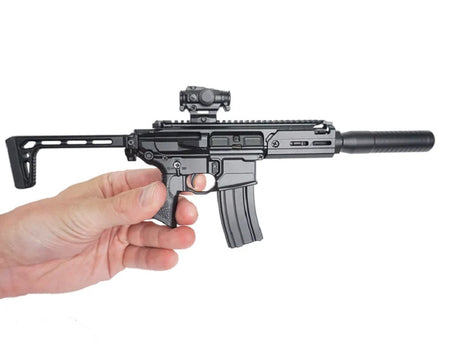GoatGuns 1/3 Scale Die Cast SIG MCX Model Rifle Black MCX-BLACK image 1