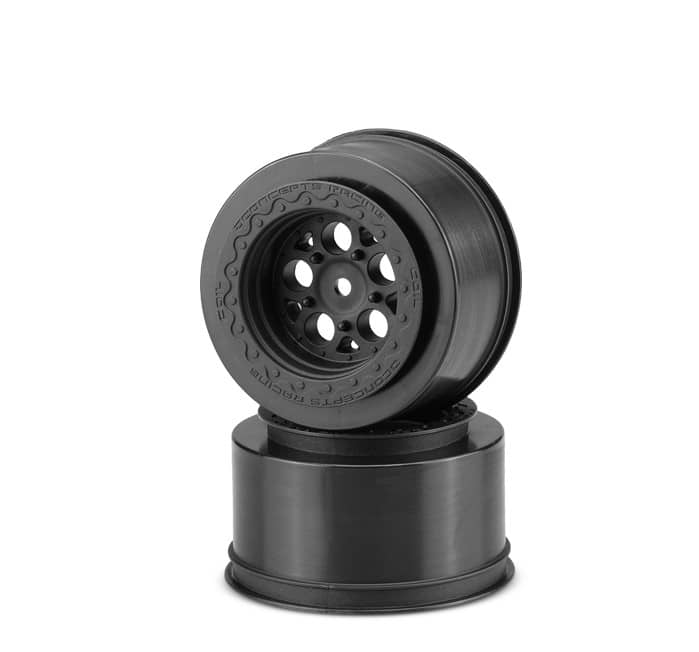 Jconcepts Coil Mambo Rear Drag Racing Wheels 2pc 2.2 x 3.0 12mm Hex JCO3409B image 0