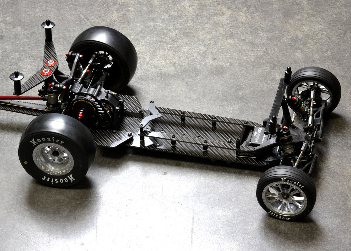 Exotek VADER Drag Chassis Carbon Fiber Chassis Conversion TLR 22 Buggies 1952 image 0
