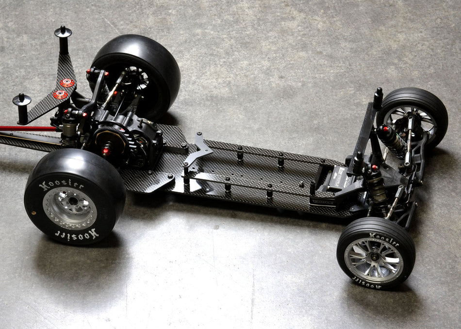 Exotek VADER Drag Chassis Carbon Fiber Chassis Conversion TLR 22 Buggies 1952 image 0